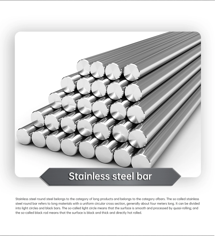 Spiral/Welded/Square/Round Pipe/Sheet/Rod Stock/Stainless Steel Bar Stainless Steel Bright Black Round Bar, Flat Bar, Angle Bar Square Bar, Roll Bar, Solder Bar