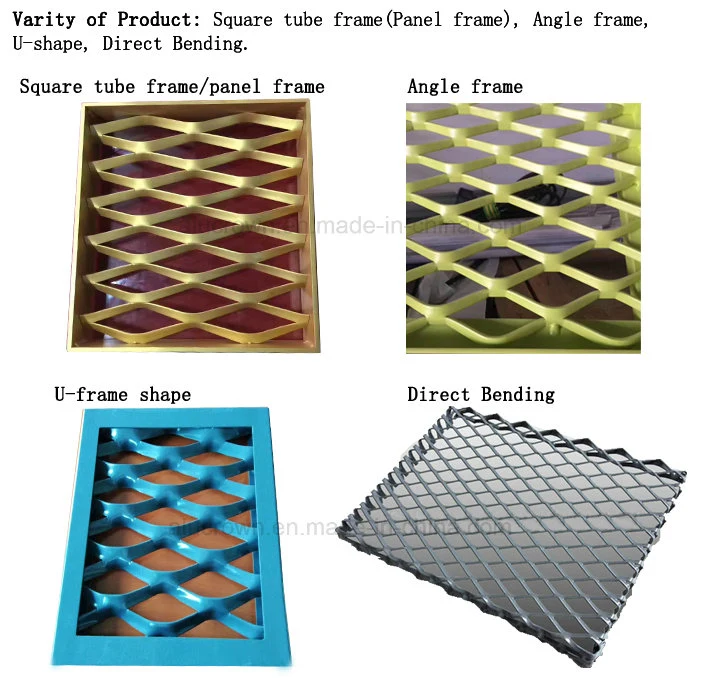 Special Aluminum Metal Mesh Panel for Outdoor Decoration Usage
