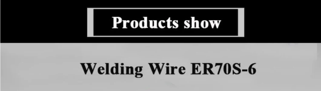 Aws A5.18 Er70s-6 CO2 Welding Wire/Solid Welding Wire/ Solder Wire with Copper Coated Welding Wire 1.2mm