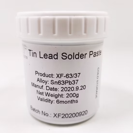 Best Type 5 No Clean Rosin Flux Paste BGA Liquid Leaded Tin Lead Solder Paste for SMD Electronics