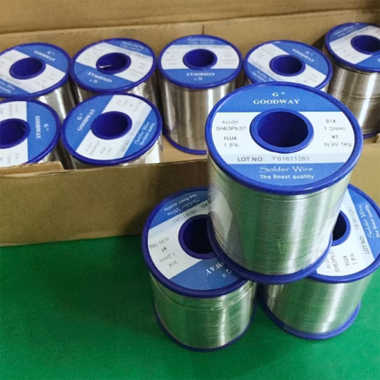 Sn63pb37 High Purity Melting Point 0.8mm Lead Solder Wire