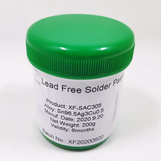 Xf Lead Free Tin Lead Liquid Paste Solder for Stm SMD BGA PCB Reballing